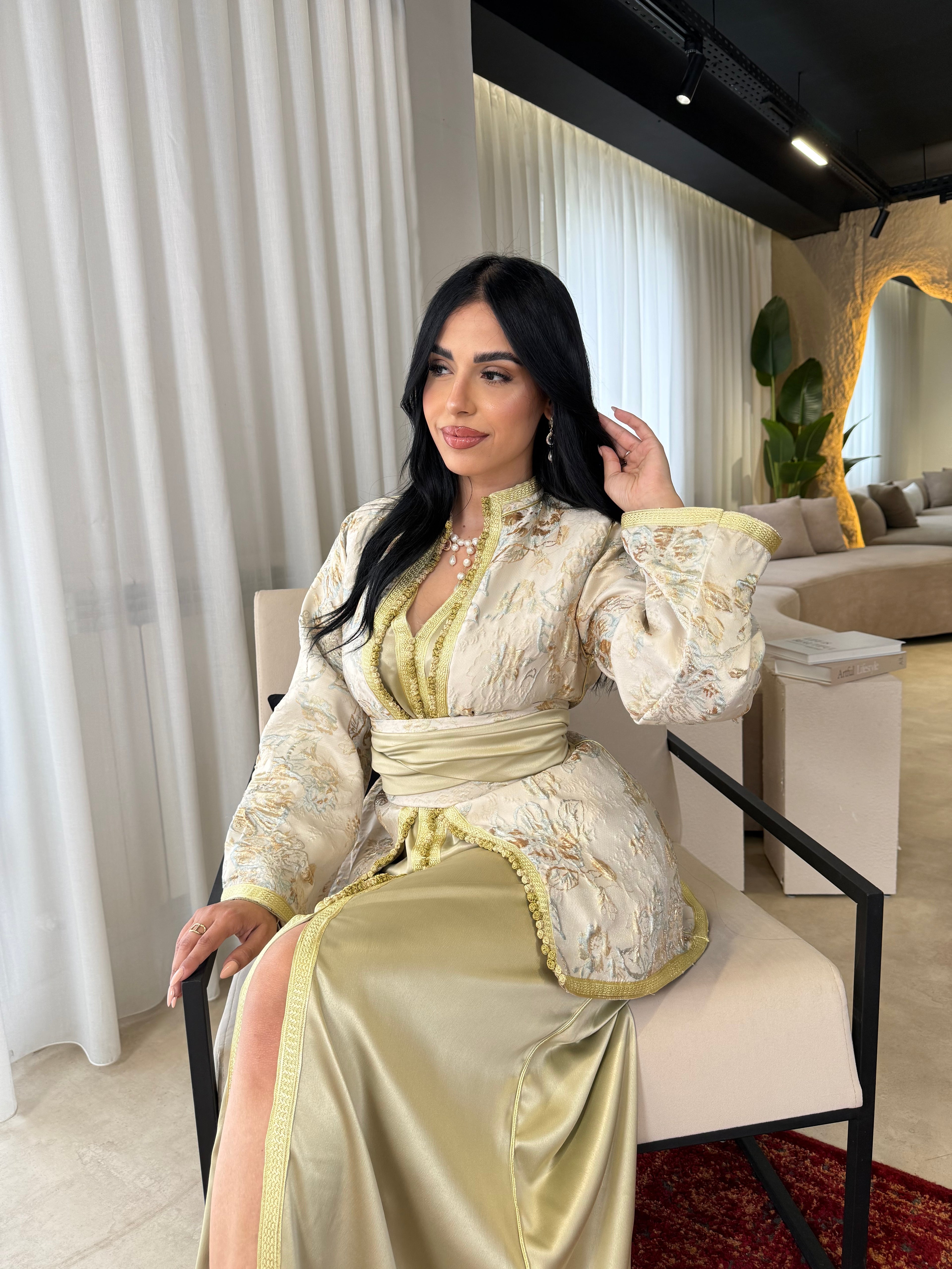 CAFTAN SET BROCARD